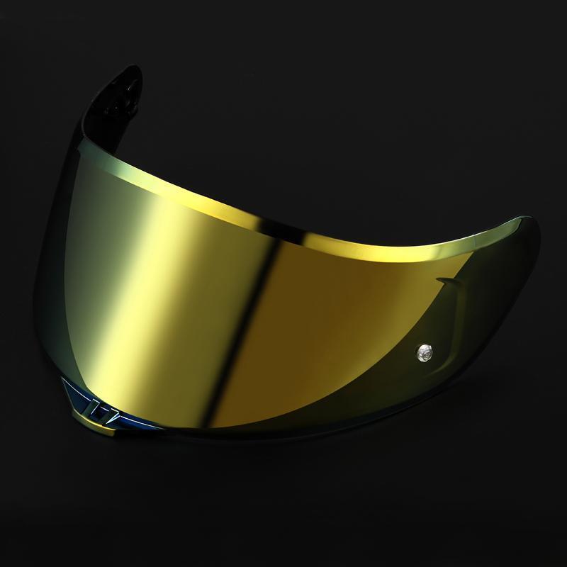 Kaca Helm Agv K3 Sv Gold Visor Helm Motor, Pelindung Kepala Untuk