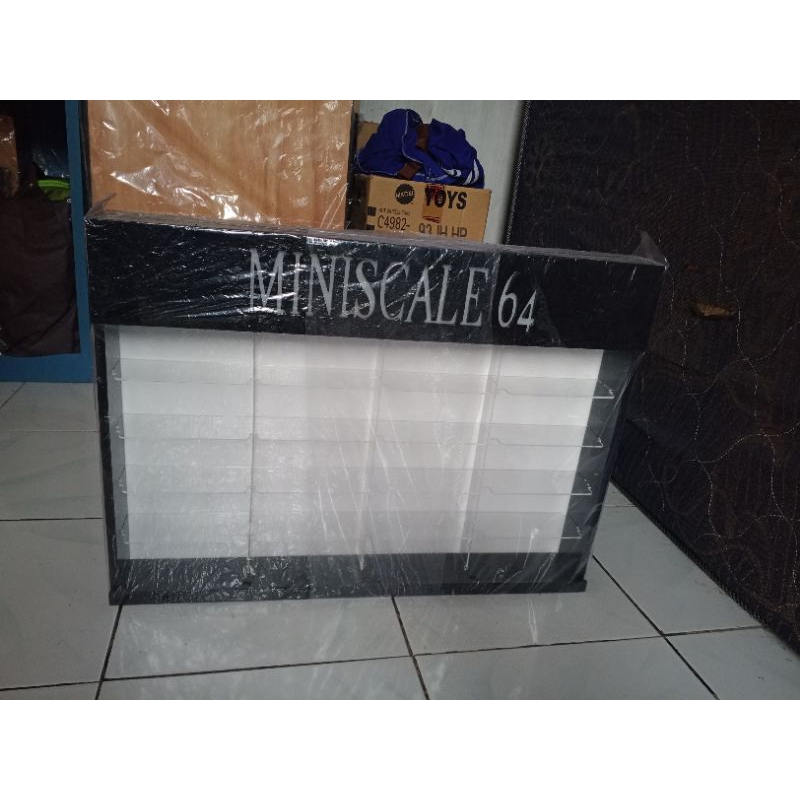 Jual rak display miniscale 20slot single line+LED | Shopee Indonesia