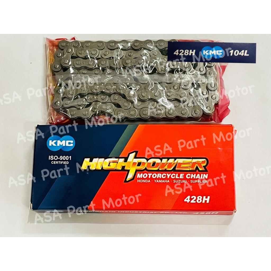 Jual KMC Chain Rantai Motor 428H - 104L (RC110-Tornado) | Shopee Indonesia
