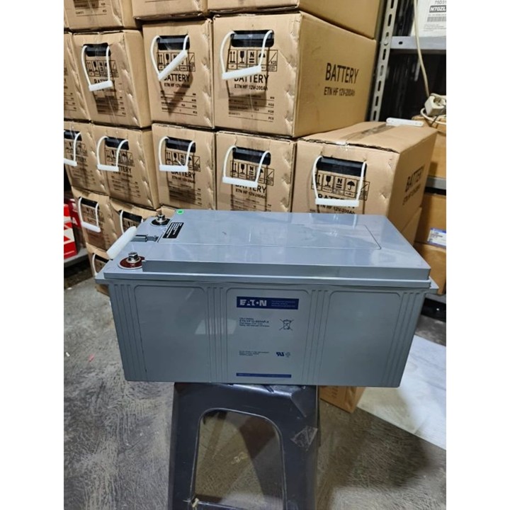 BATTERY 12V 200AH EATON BARU HIGH PERFORMANCE