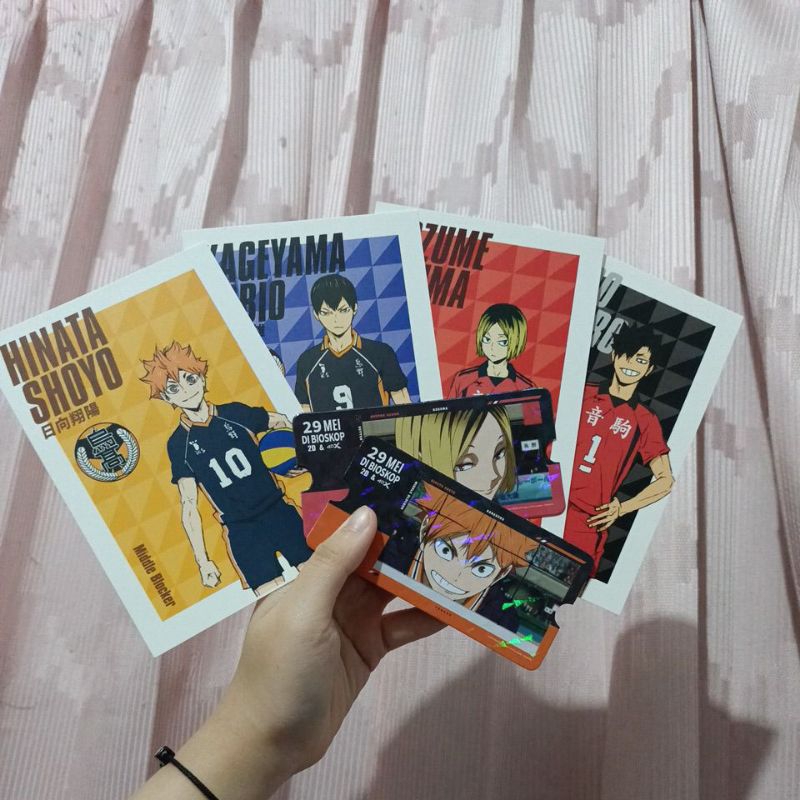 Jual HAIKYUU!! The Dumpster Battle Postcard Collectible Ticket Karasuno ...