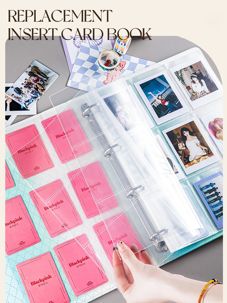 Jual (10 lembar/Bag) A5/A6 Sleeve Clear Tebal 6 Ring Photocard/Album ...