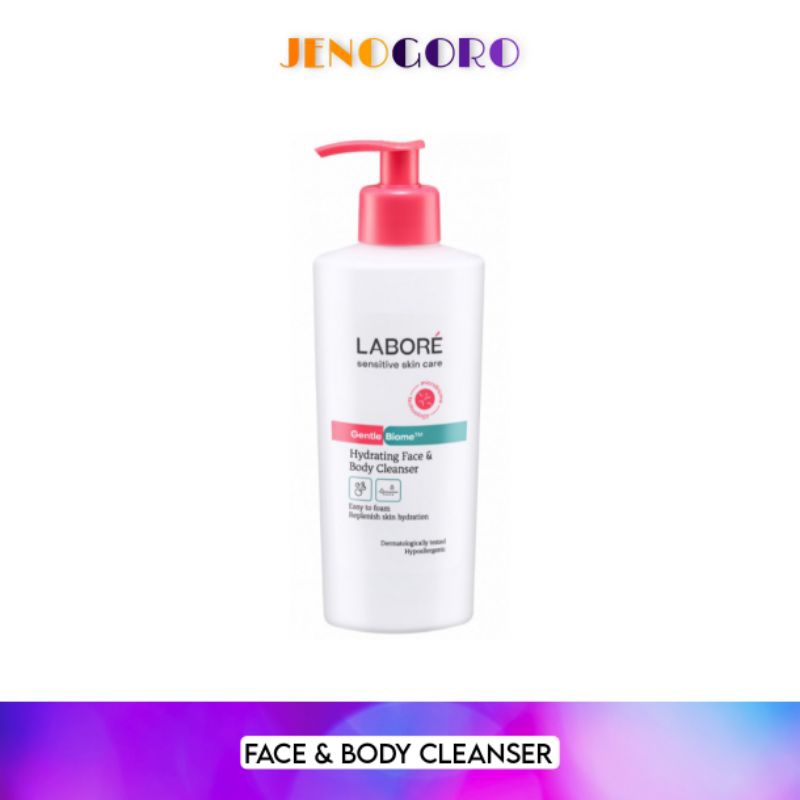 Jual New Labore GentleBiome Hydrating Face And Body Cleanser 250ml ...
