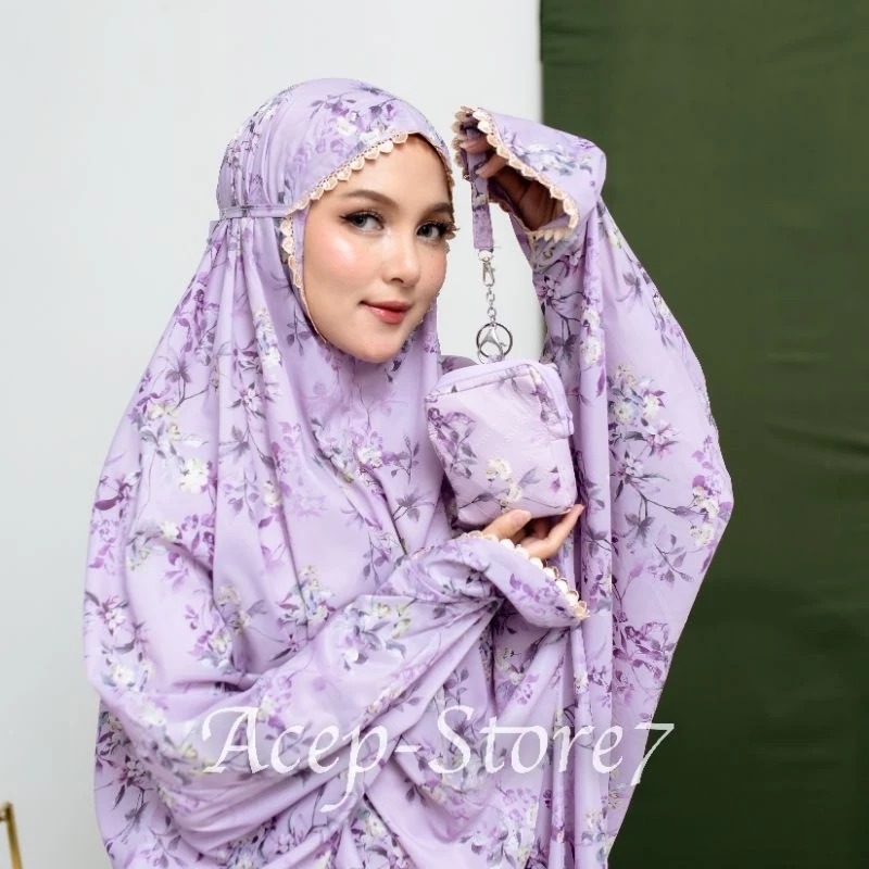 Mukena Resleting
