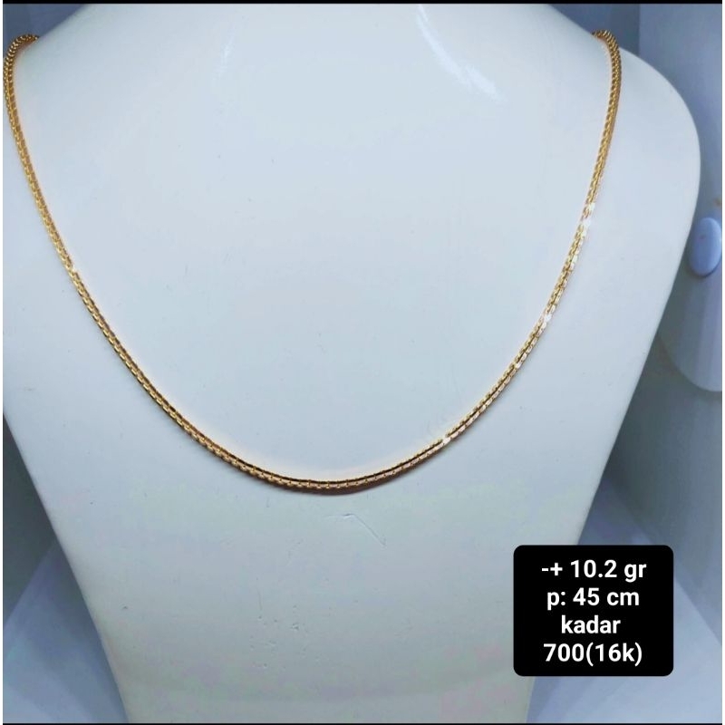 Jual kalung emas model Italy Santa kadar 700(16k) | Shopee Indonesia