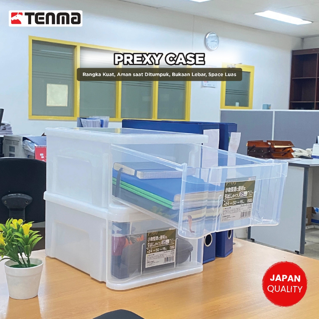 Jual TENMA Kotak Penyimpanan Japan Quality Laci Drawer Container Box ...