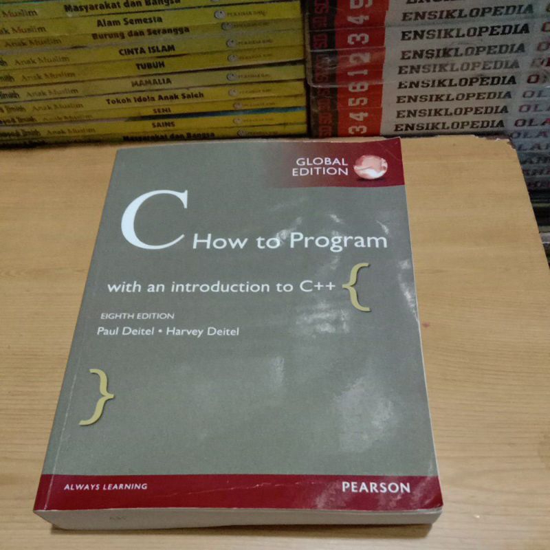 Jual Buku ini C HOW TO PROGRAM WITH AN INTRODUCTION TO C++ Global ...