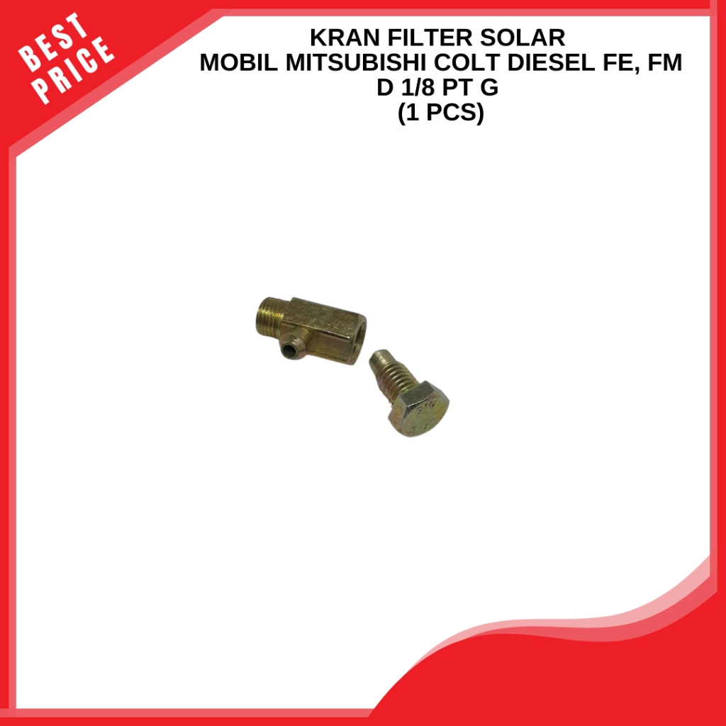 Jual Kran Filter Solar MITSUBISHI COLGT DIESEL FE FM D 1/8 PT G Warna ...
