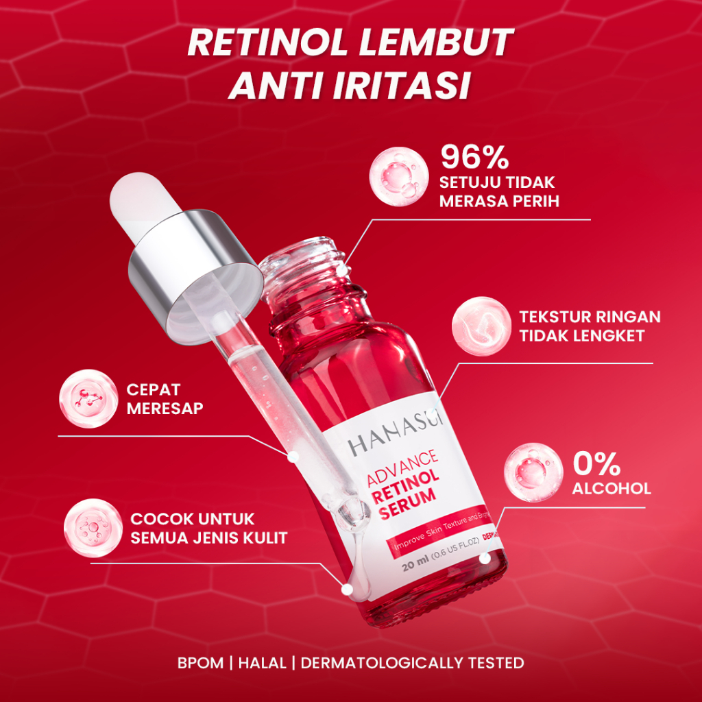 Jual hanasui advance retinol serum | Shopee Indonesia