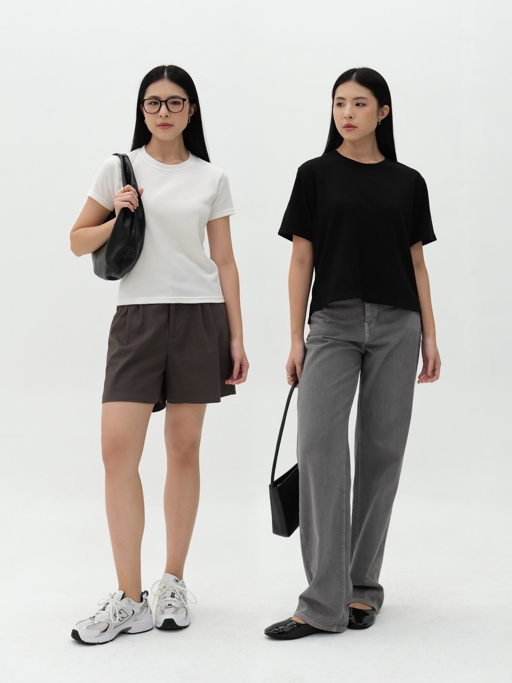 Jual Kaos Basic Wanita | Everyday T-Shirt | HULM | Shopee Indonesia