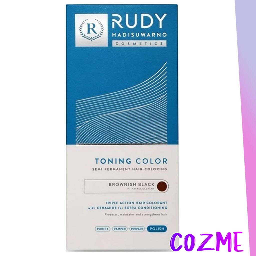Jual RUDY HADISUWARNO Toning Color Brownish Black | Shopee Indonesia