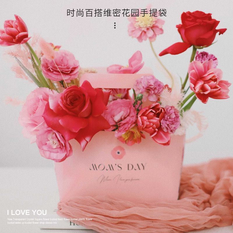 Jual BOX BUNGA GIFT BOX FLOWER EDISI MOTHER'S DAY | BOX BUNGA HARI IBU ...