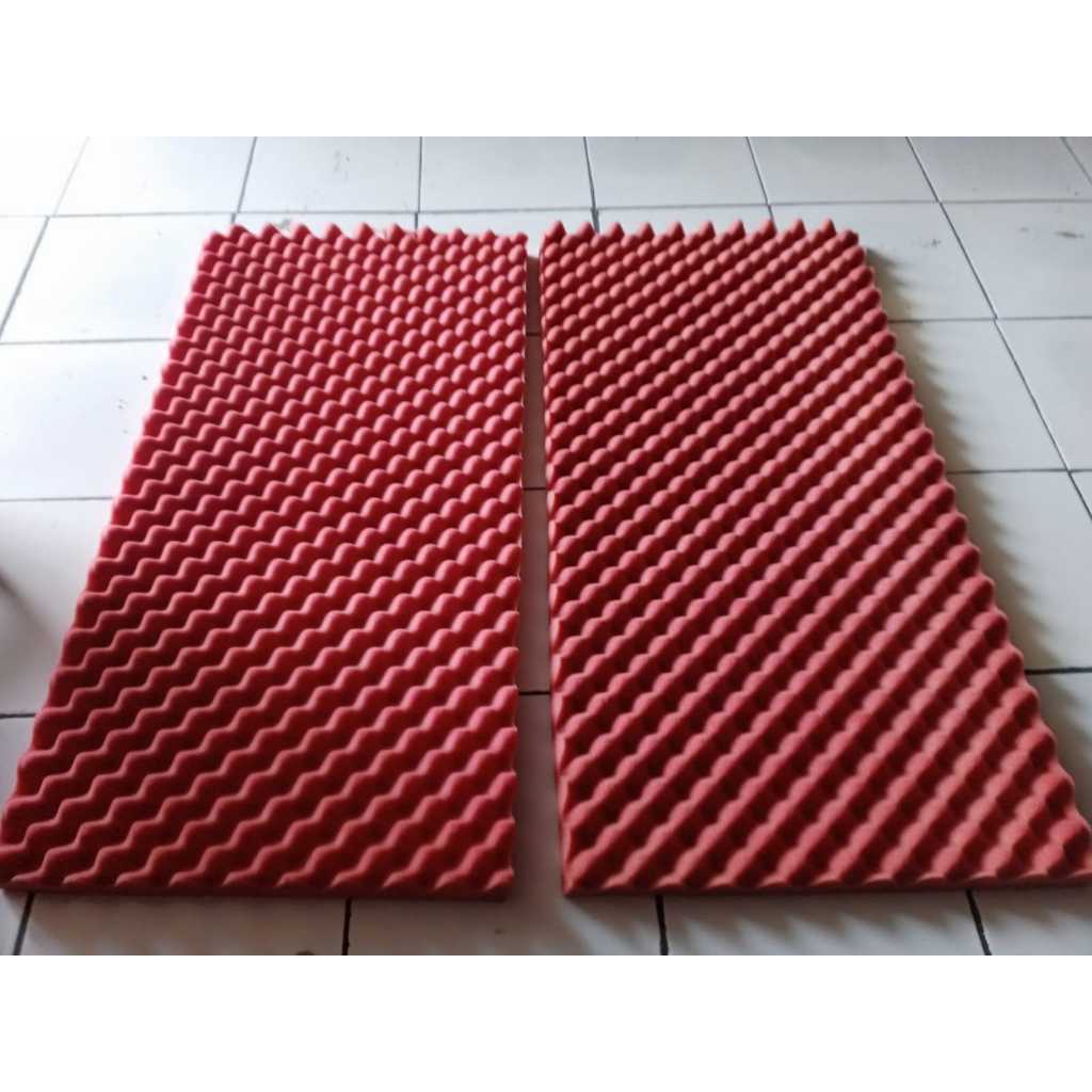 Jual Busa peredam suara merah ukuran 100x50x5cm | Shopee Indonesia