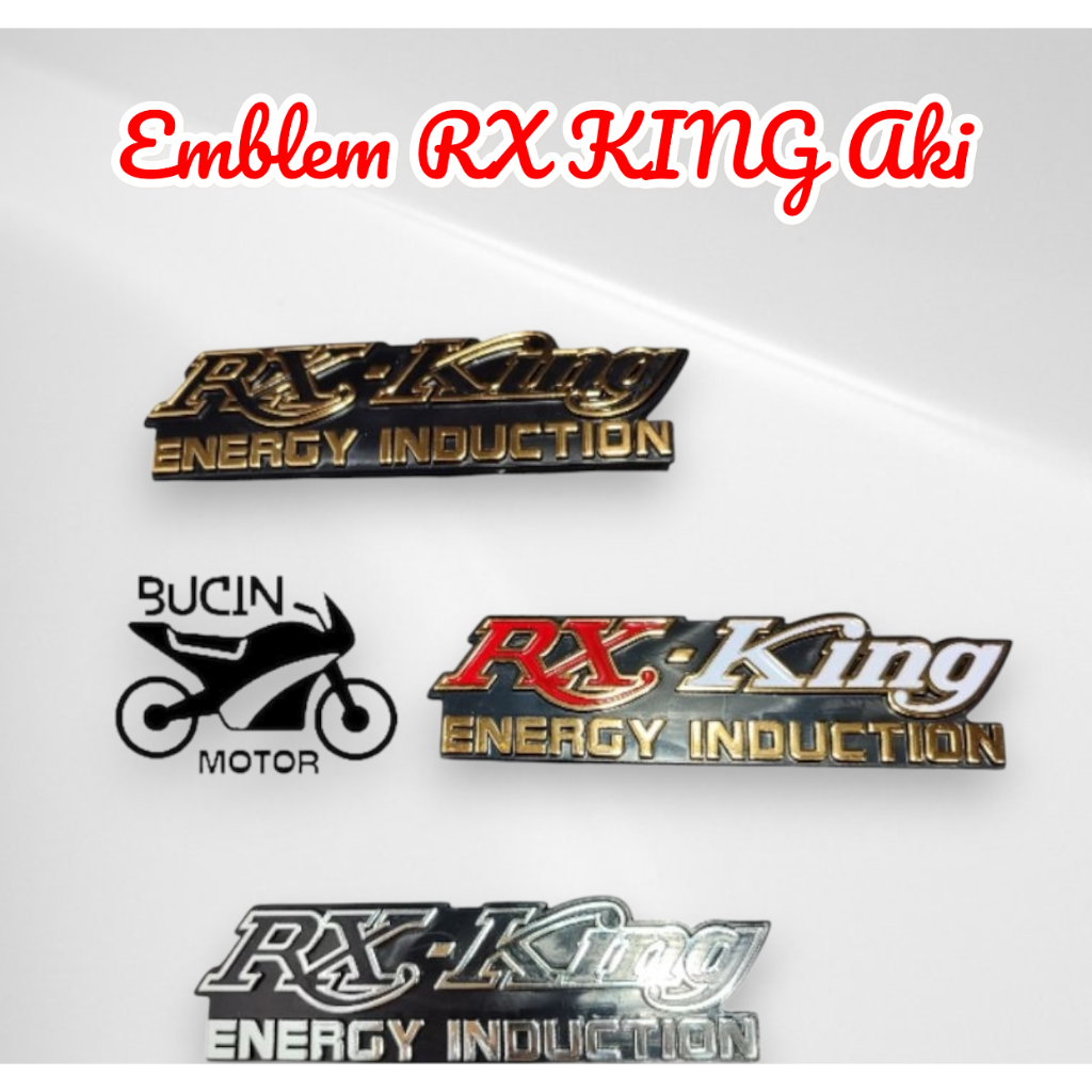 Jual Emblem Logo RX King Box Aki Energy Induction Toolbox RX King ...