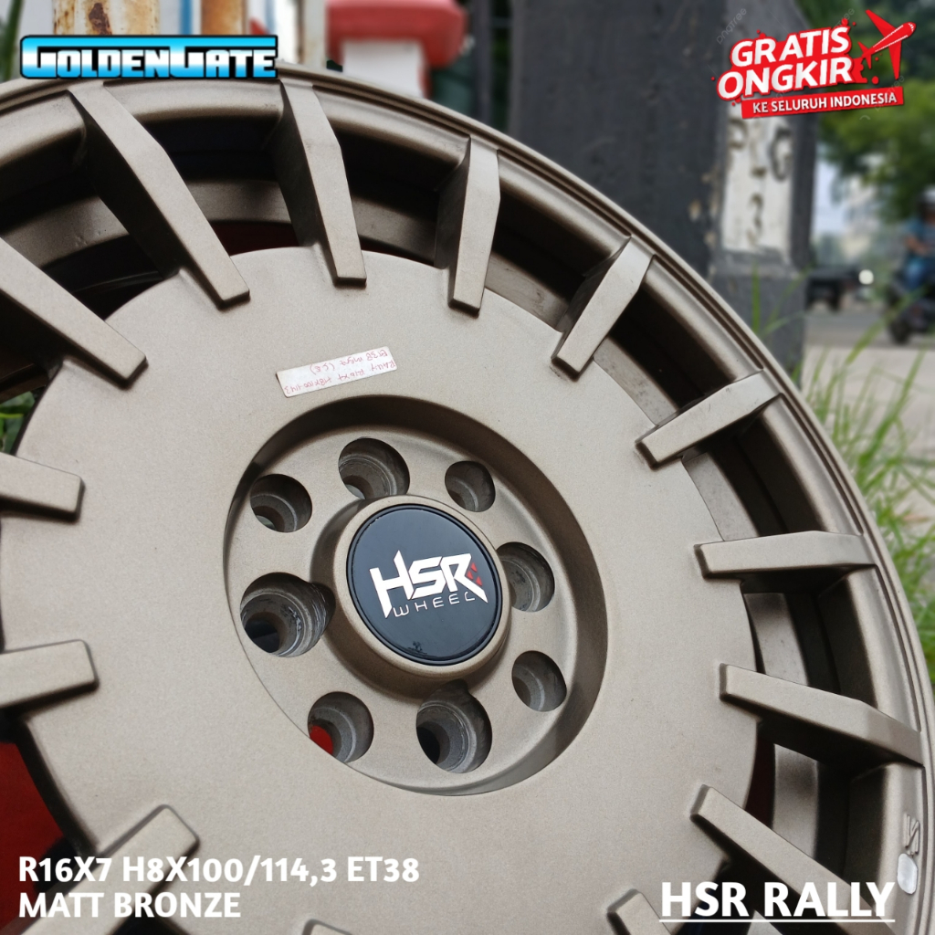 Jual Velg rally r16 hsr original lebar 7 double pcd matt bronze bisa ...