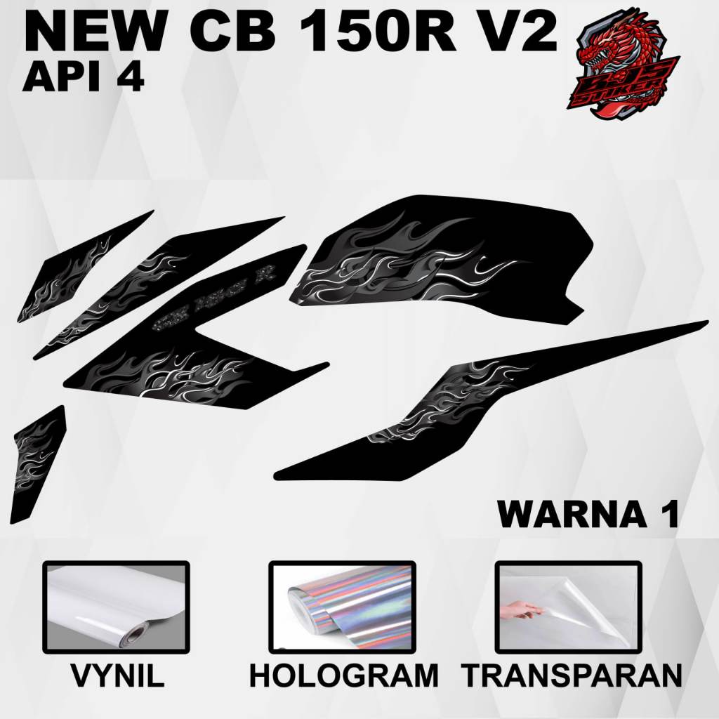 Jual Stiker Sticker CB150R V2 New CB 150 r 2015 - Stiker Sticker Decal ...
