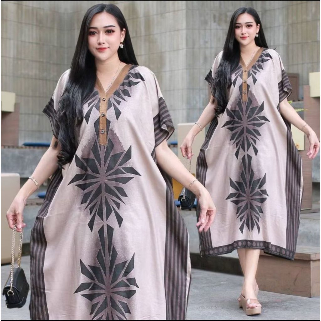 Jual Daster Lowo Kalong Motif Terbaru LD 150 Busui Bahan Santung Tebal ...
