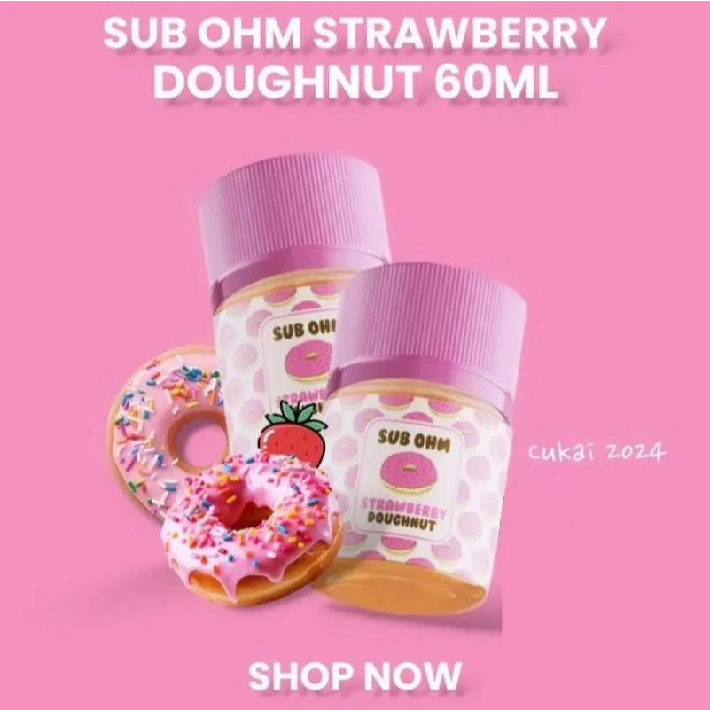 Jual SUB OHM STRAWBERRY 60ML Freebase Authentic BY HERO57 | Shopee ...