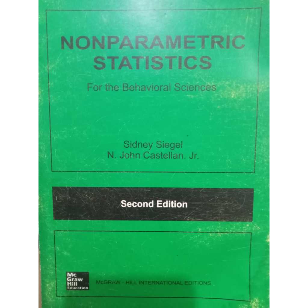 Jual BUKU NONPARAMETRIC STATISTICS SECOND EDITION | Shopee Indonesia