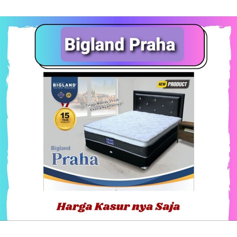 Jual Bigland Praha//Springbed Bigland | Shopee Indonesia