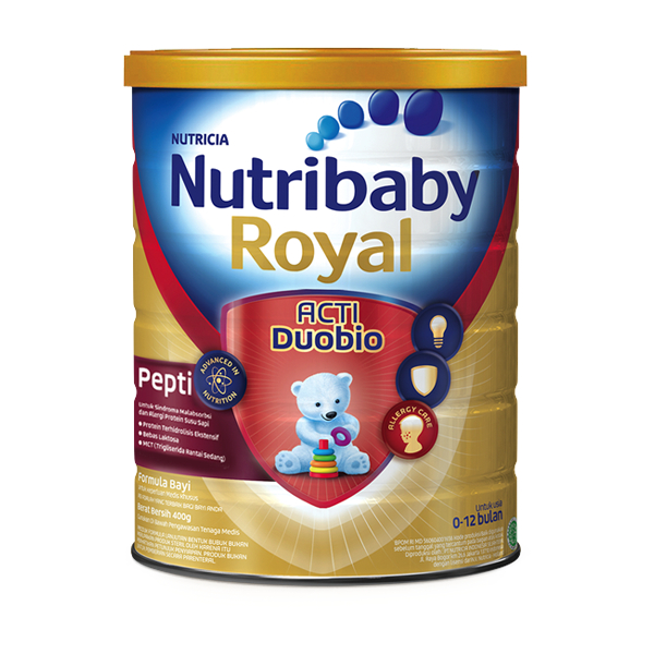Jual Nutricia Nutribaby Royal Pepti 400gram | Shopee Indonesia