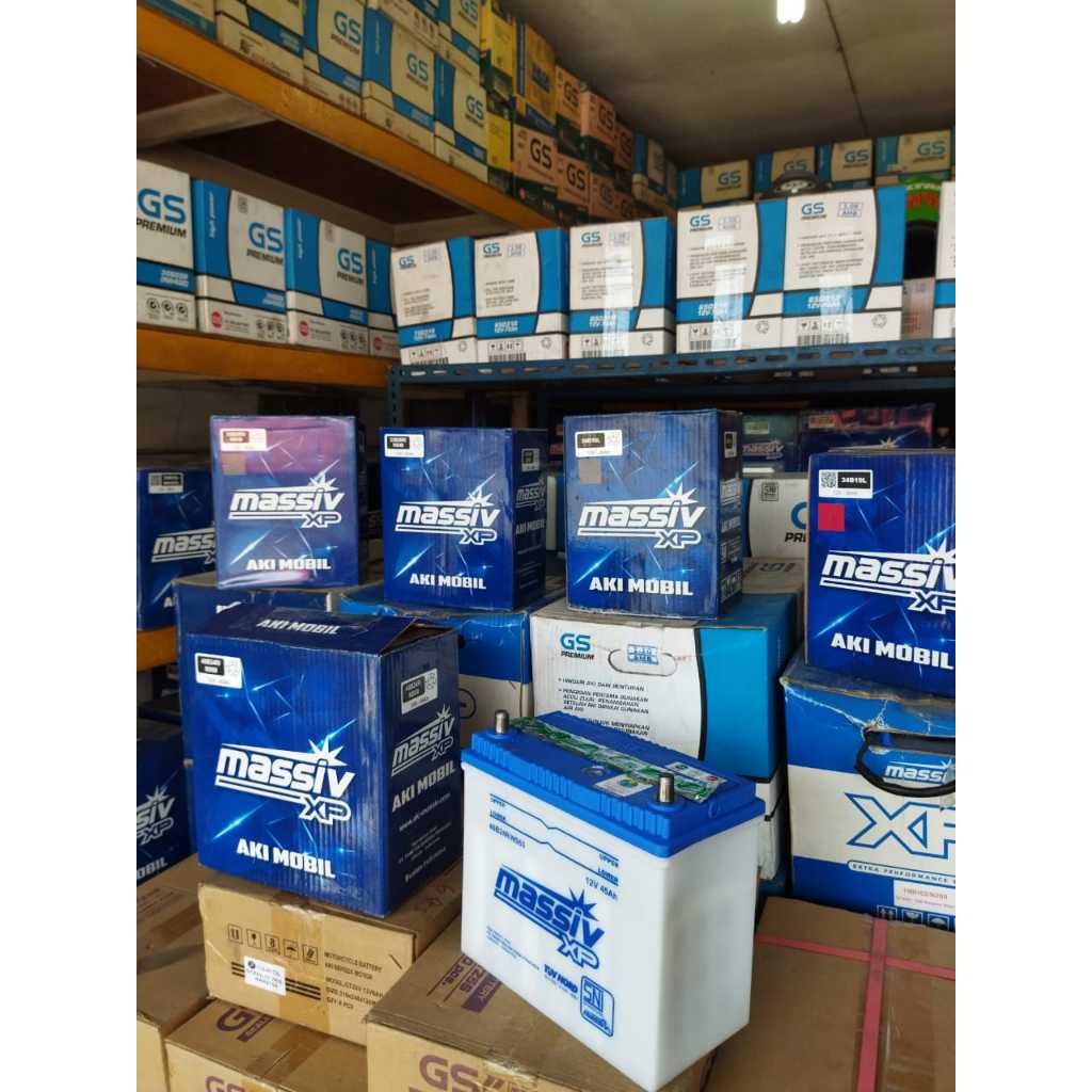Jual AKI BASAH MASSIV XP NX120-7L 95D31L 12V 100AH BATTERY PAJERO ...