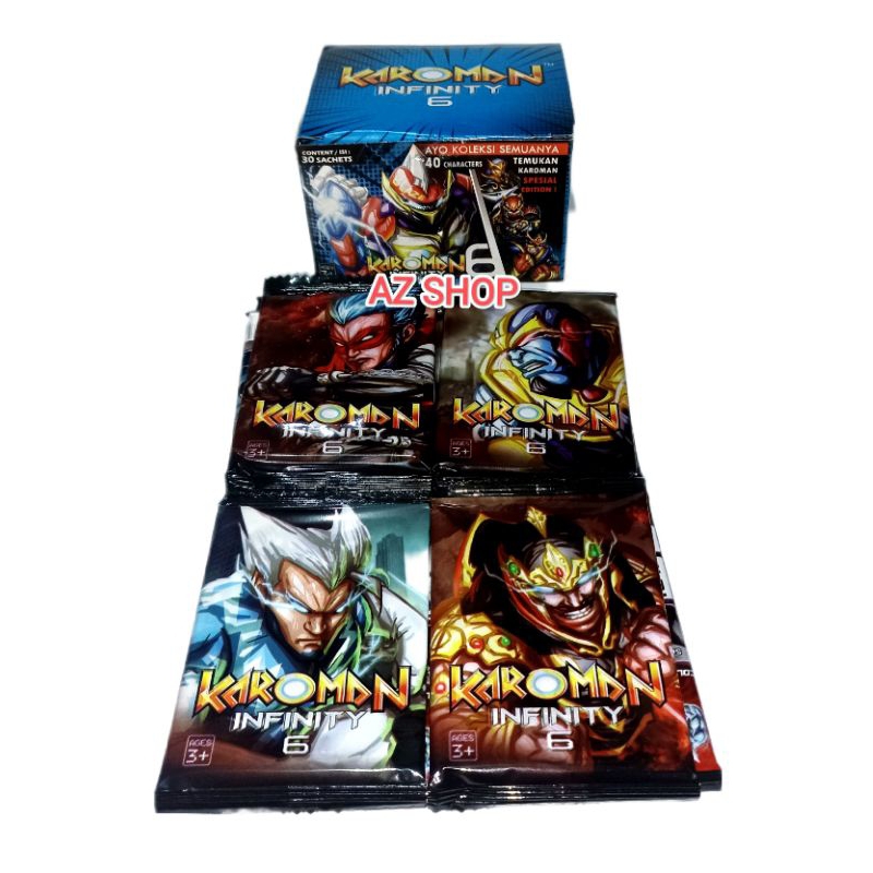 Jual KAROMAN INFINITY 6 ( 1 BOX ISI 30 PCS ) | Shopee Indonesia