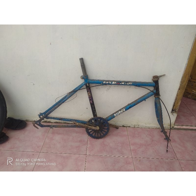 Jual frame Fork model sepeda federal ban 20 size frame 15