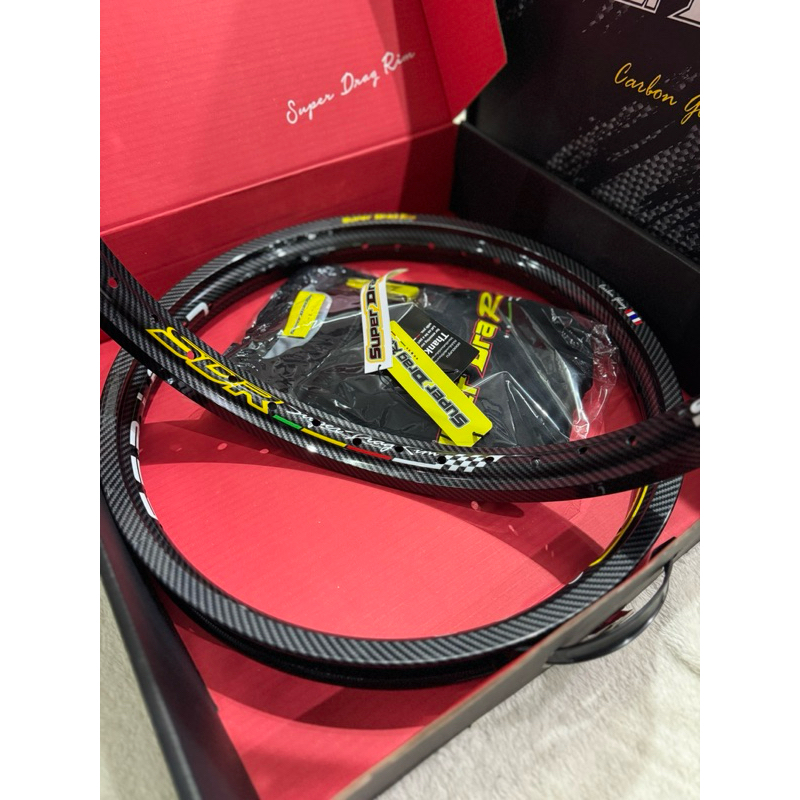 Jual VELG SDR CARBON / Super Drag Rim Carbon ring 17 , depan 120 ...