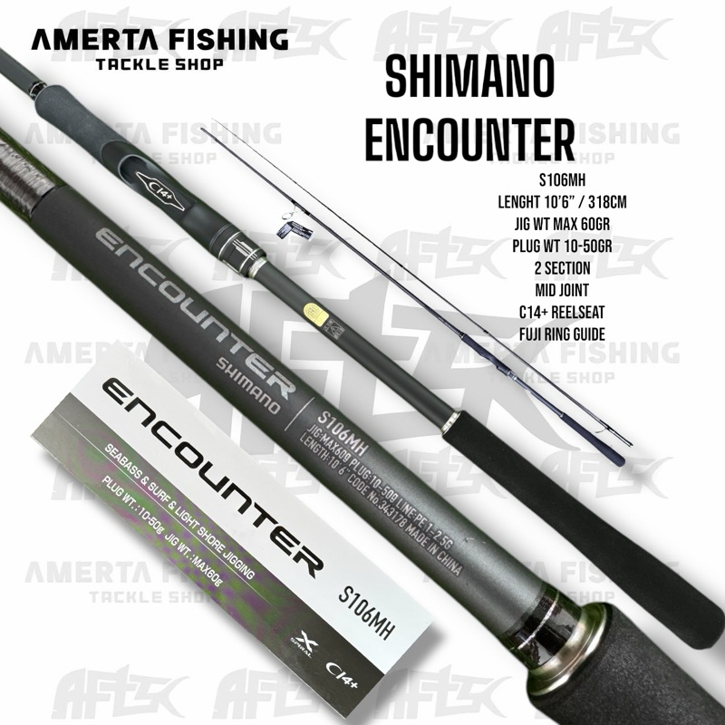 Jual JORAN SHIMANO ENCOUNTER GARANSI RESMI SHIMANO 1 TAHUN / joran