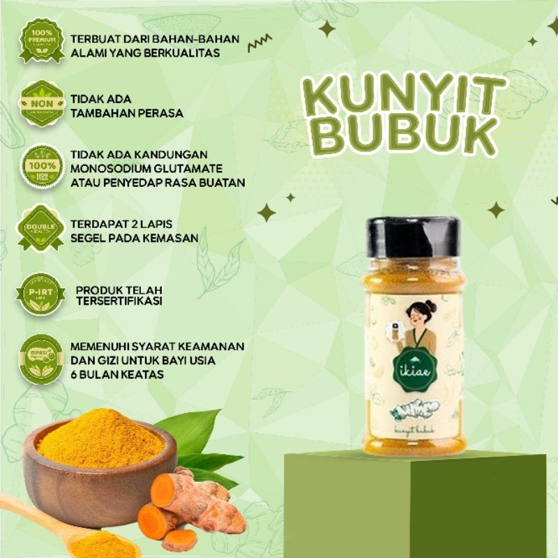 Jual Kunyit Bubuk / Turmeric Ground / Bumbu Botol 40gr / Premium ...