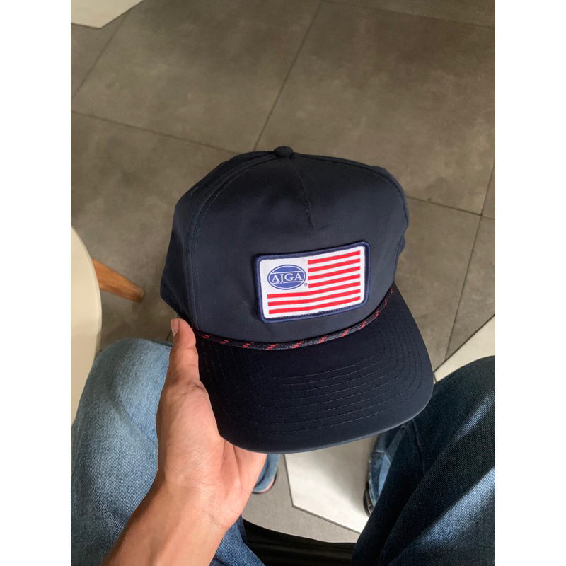 Jual AJGA imperial flag rope hat | Shopee Indonesia