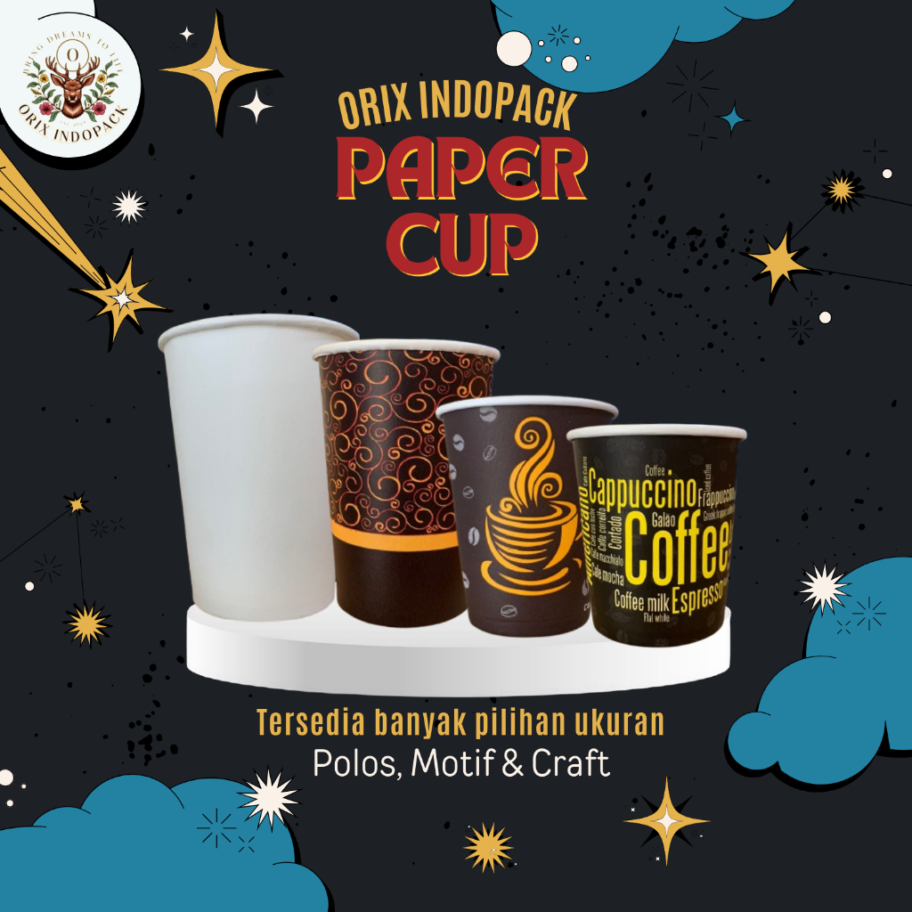 Jual PAPER CUP ISI 50 BERBAGAI UKURAN | Shopee Indonesia