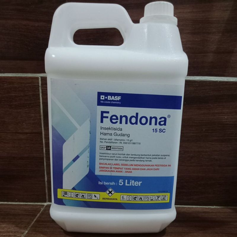 Jual FENDONA 15 SC insektisida pembasmi Tribolium, hama gudang, kecoa ...