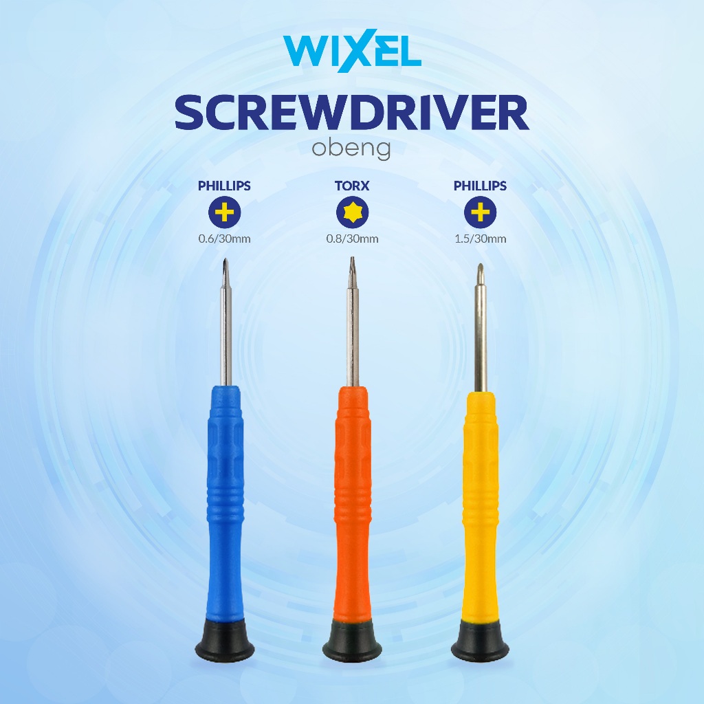 Jual WIXEL - Repair Tools for Iphone Obeng Set HP Bongkar Handphone ...