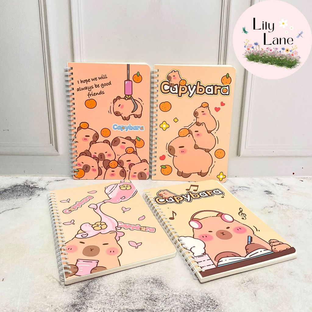 Jual Buku Binder Spiral A5 Capybara Stationery Alat Tulis | Shopee ...
