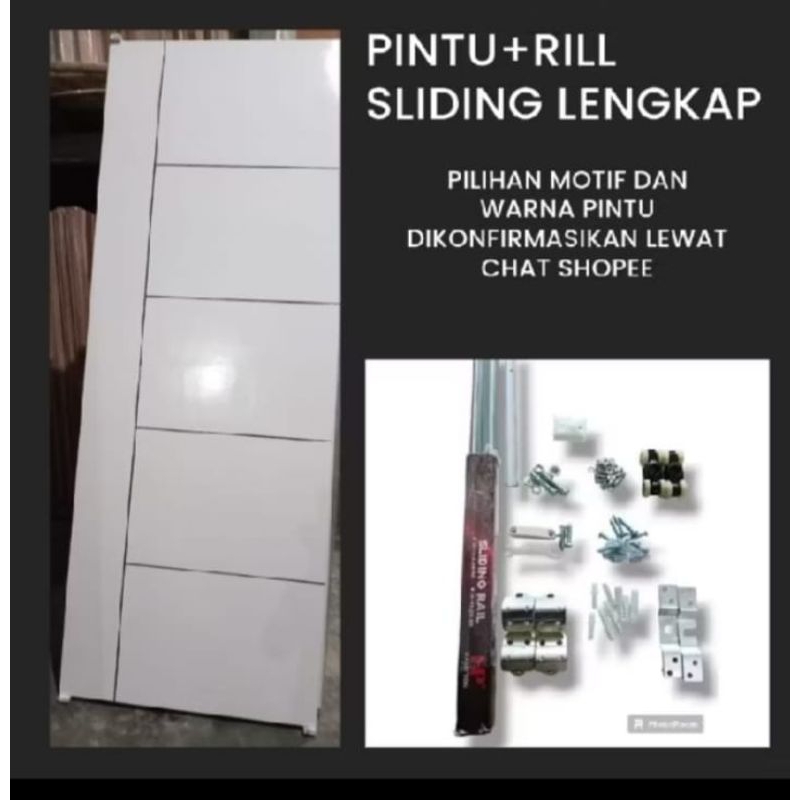 Jual Satu Set Pintu Sleding | Satu Set Pintu Geser | Pintu Sleding ...