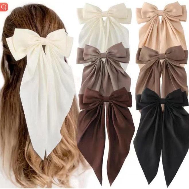 Jual TMU010 Ikat Rambut Pita Besar Wanita Hairpin Hairband Pita Korea ...