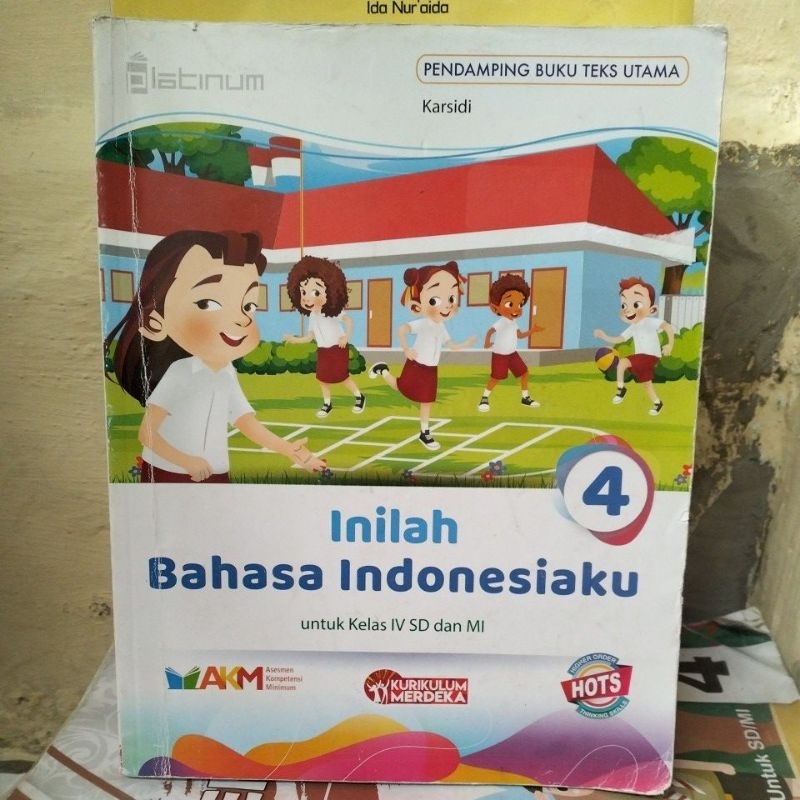 Jual INILAH BAHASA INDONESIAKU KELAS 4 IV SD MI KURIKULUM MERDEKA ...