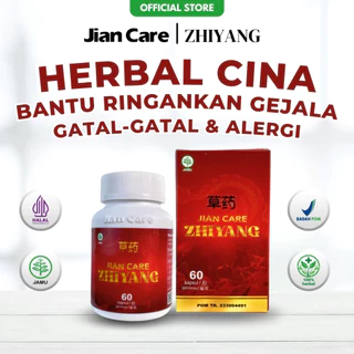 Jian Care Zhiyang - Obat Herbal Untuk Membantu Meredakan Gatal Pada Kulit Alergi Biduran Kurap
