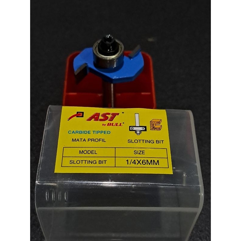 Jual AST Mata profil sloting bit ukuran 6mm untuk trimmer router ...