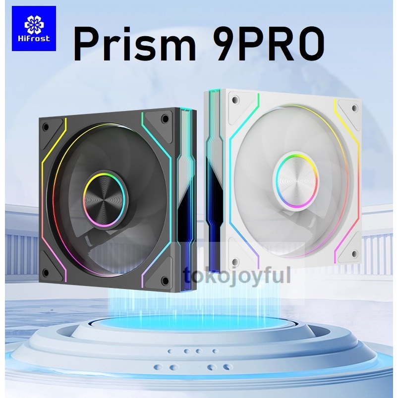 Jual COOLMOON HiFrost Prism 9PRO ARGB PWM Fan 12cm Reverse Model Lian ...
