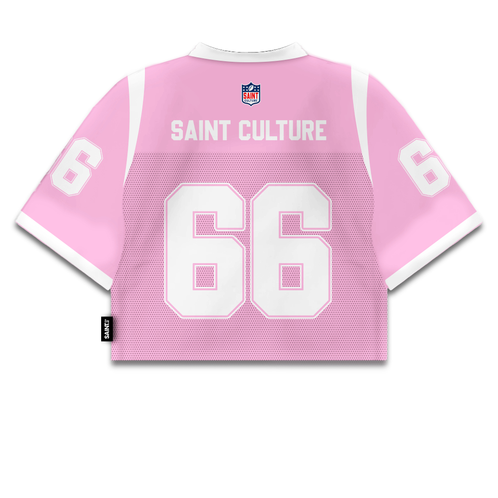 Jual Saint Culture / Blushy Pink Crop 66 / Croptop Jersey Vintage ...