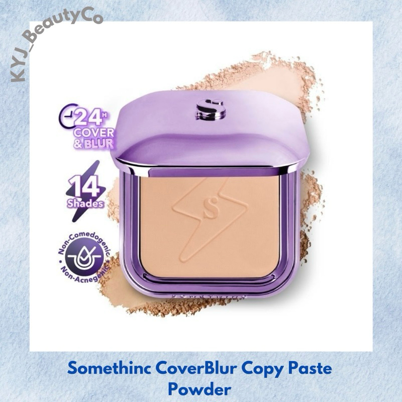 Jual [BEST SELLER ] Somethinc Cover-Blur Copy Paste Powder Foundation ...