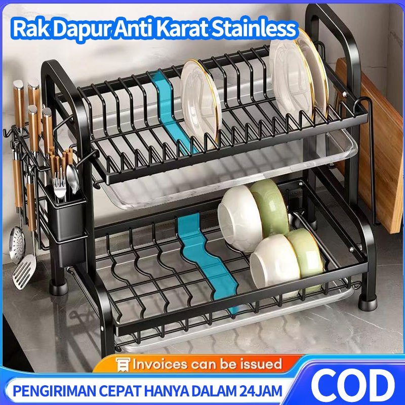 Jual 304 Rak Piring Rak Piring Stainless Rak Piring Minimalis Rak ...