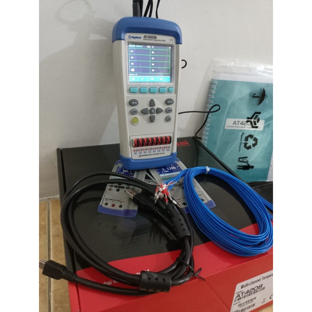 Jual Multi Channel Data Logger 8 Channel with 3.5 Inch TFT-LCD Display ...