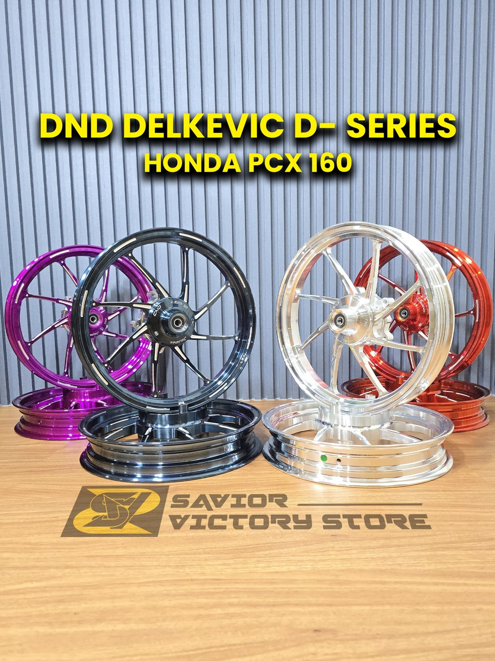 Jual VELG VELAG PELEK RACING DND DELKEVIC M8/ D SERIES MOTOR HONDA ...
