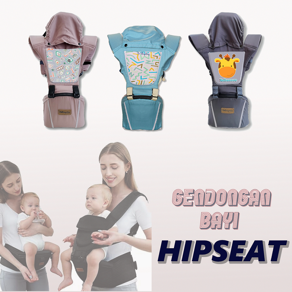 Jual Gendongan Bayi Depan Belakang Hipseat | Shopee Indonesia