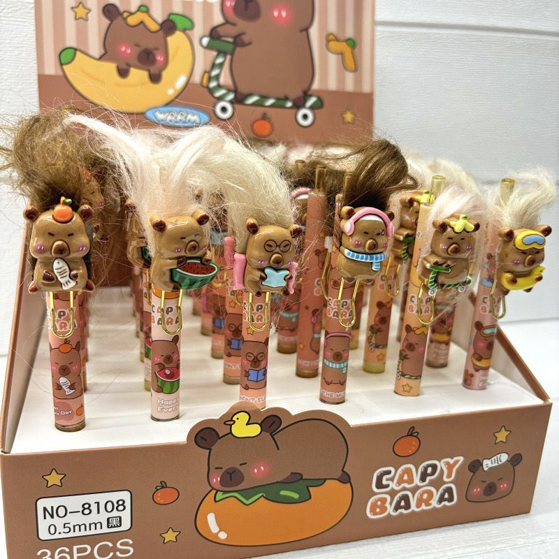 Jual Pena Capybara Rambut Pulpen Cetek Capybara Hairy Capybara Pen ...