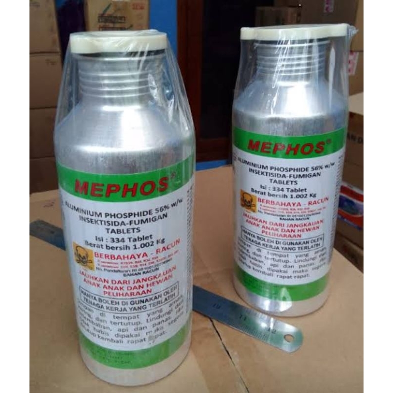 Jual MEPHOS 56TB 1KG TABLET FUMIGAN HAMA GUDANG FUMIGASI KUTU BERAS ...